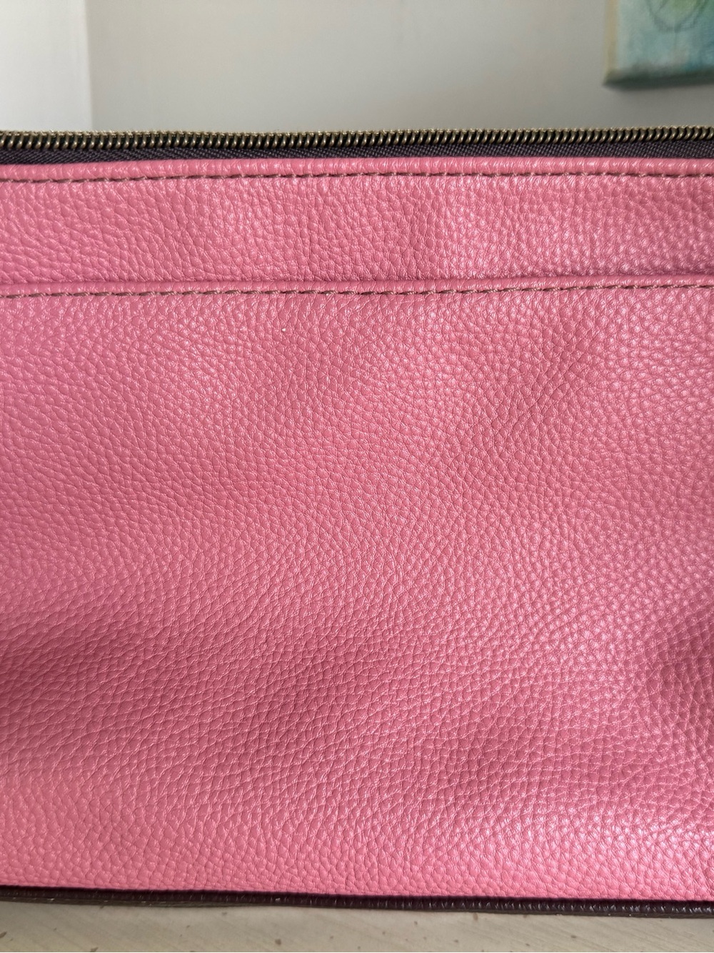 CHALA Pink Flamingo Deluxe Crossbody Bag Vegan Leather Whimsical Purse - Picture 9 of 10